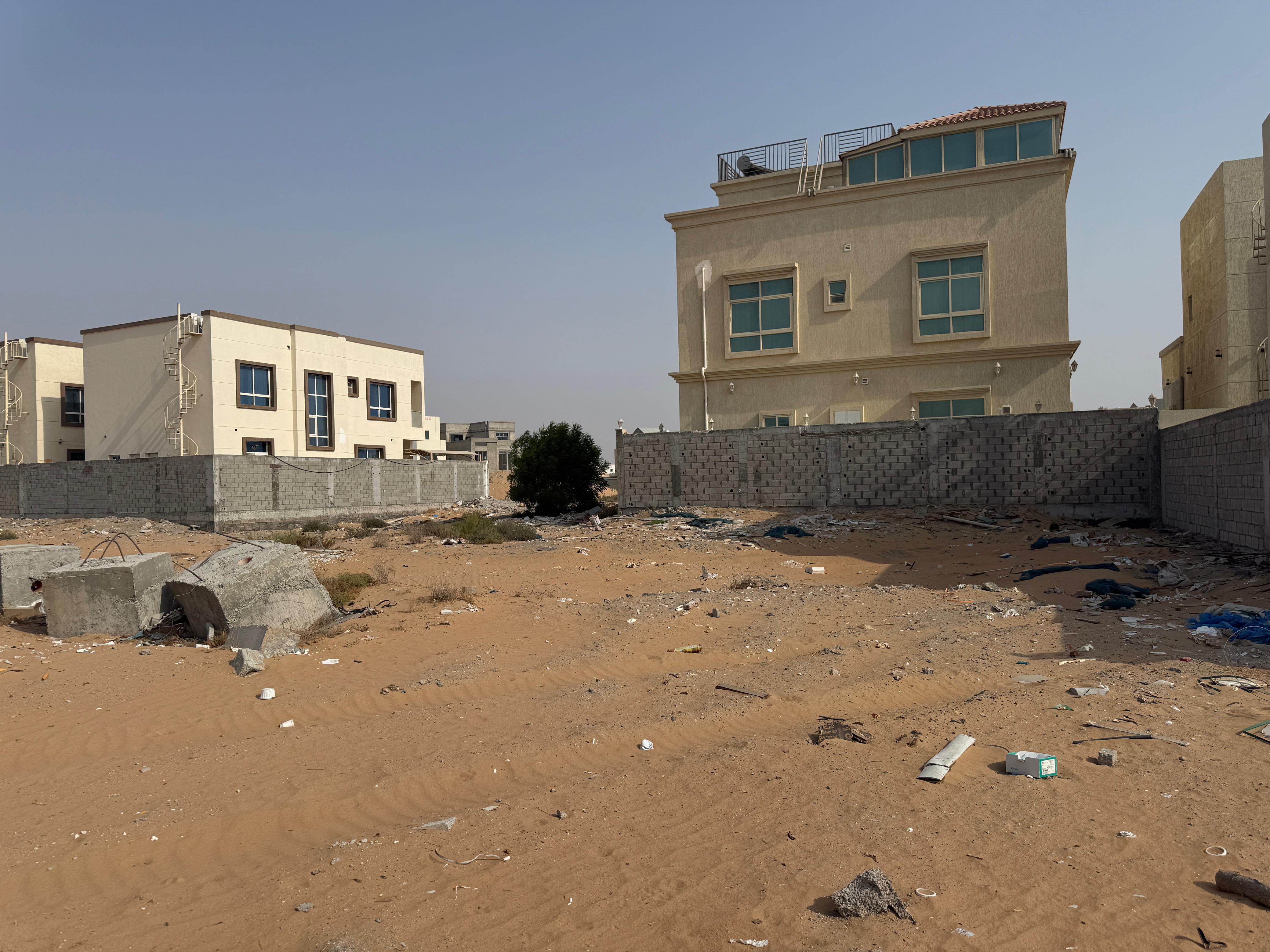 IN Al zahya Commercial Villa Plot 3500 SQFT On high way .