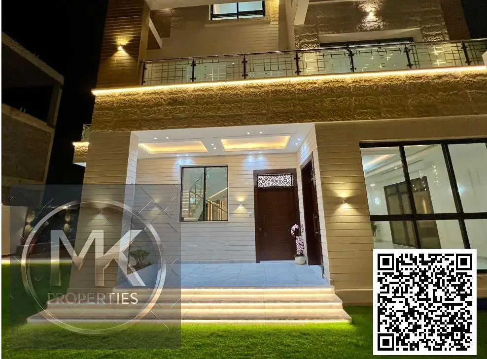 Luxury Corner villa Modern Dishing for Sale IN Al Zahya AJMAN