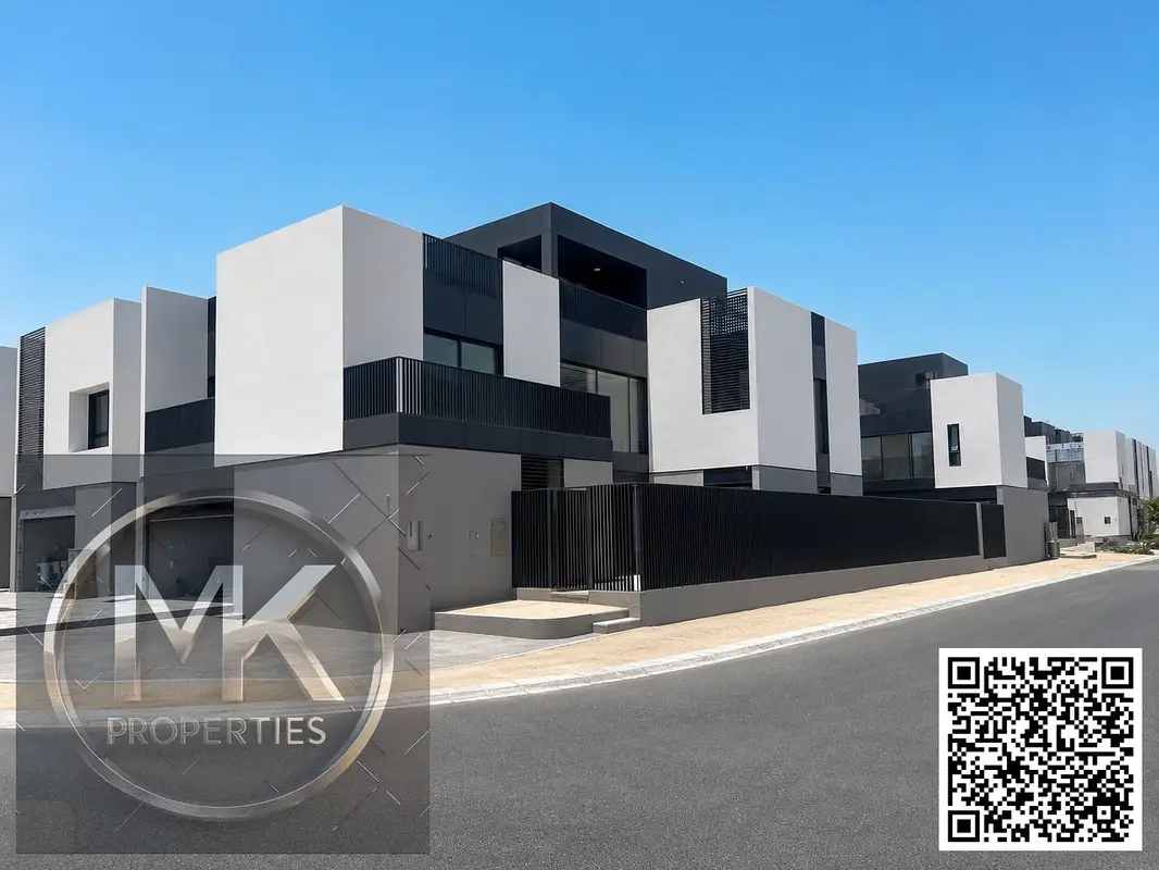 Luxury & Elegant Villa for Sale IN (Al Zorah, Ajman )WITH Swimming Pool & Private Lift & Corner Villa & Modern Design.