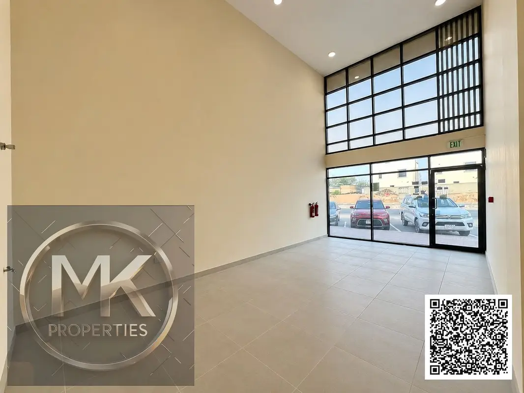 Modern commercial 2 shops and 1 showroom available in Al Zahya, Ajman a rapidly Developing area.