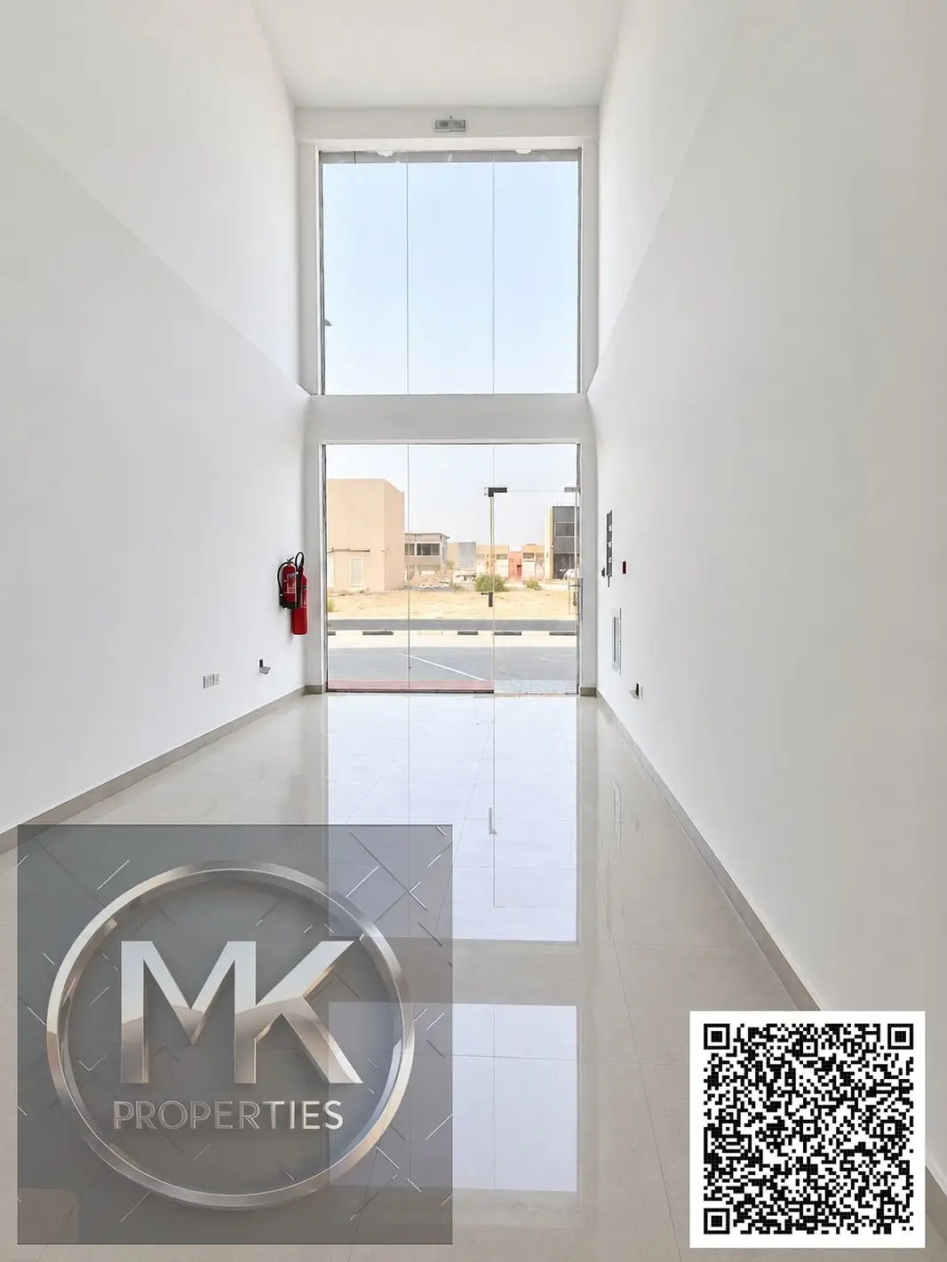 Modern commercial Shop for Rent in Al Helio – Prime Main Road Location a rapidly Developing area.