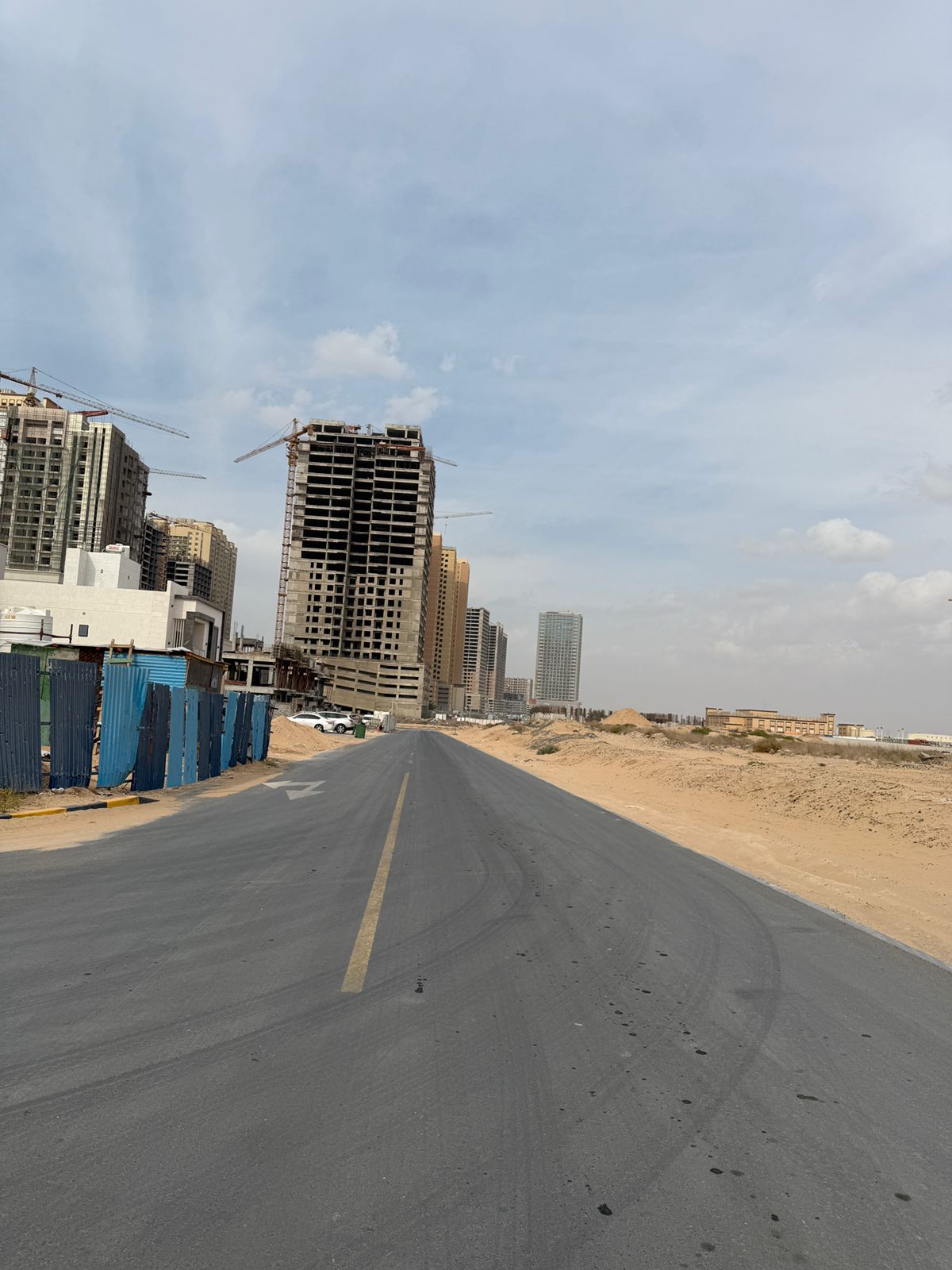 Commercial residential land G+6 IN UAE Ajman Aamra area on main road