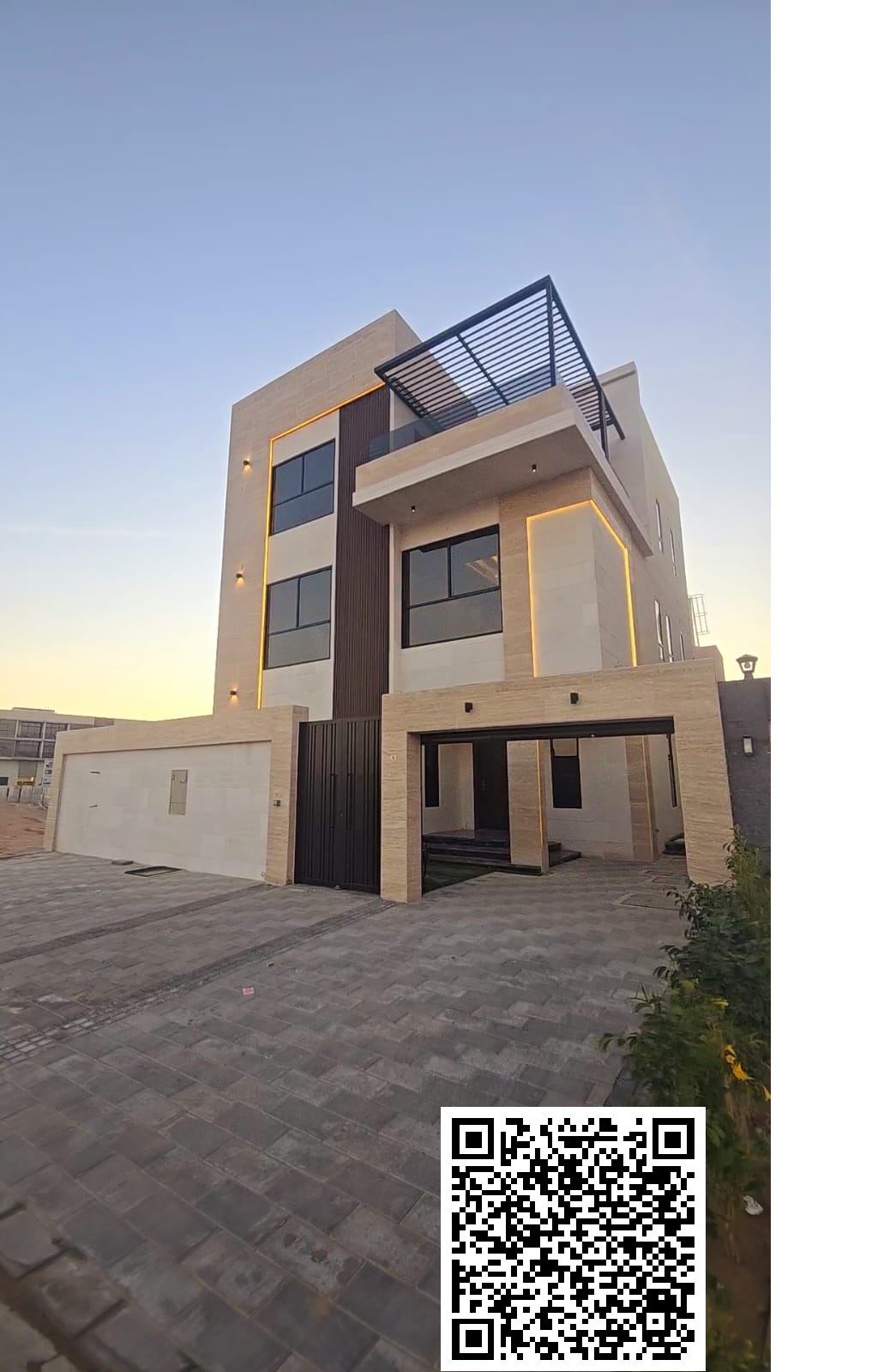 For sale: Brand new 3-storey 6 masterbed villa with super deluxe finishing 🏡 in Helio2- Ajman.