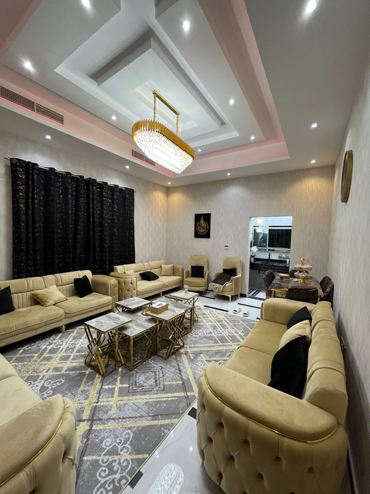 The Luxurious Design Furnished villa ready for rent in Al Aalia Ajman