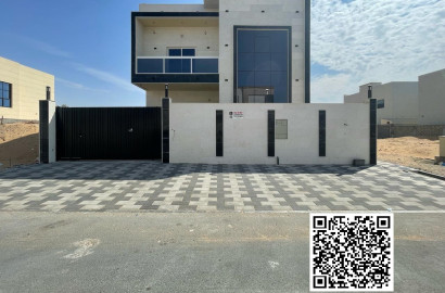 The Brand New Ready Luxurious Design Central AC villa ready to move in Al Zahya Ajman for rent near E 311.