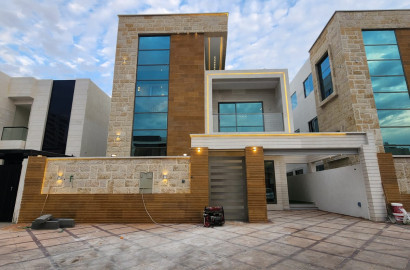 The Royal Looks Very Executive Prime location near by main road Luxury Design villa for sale in Al Hellio 2 Ajman.