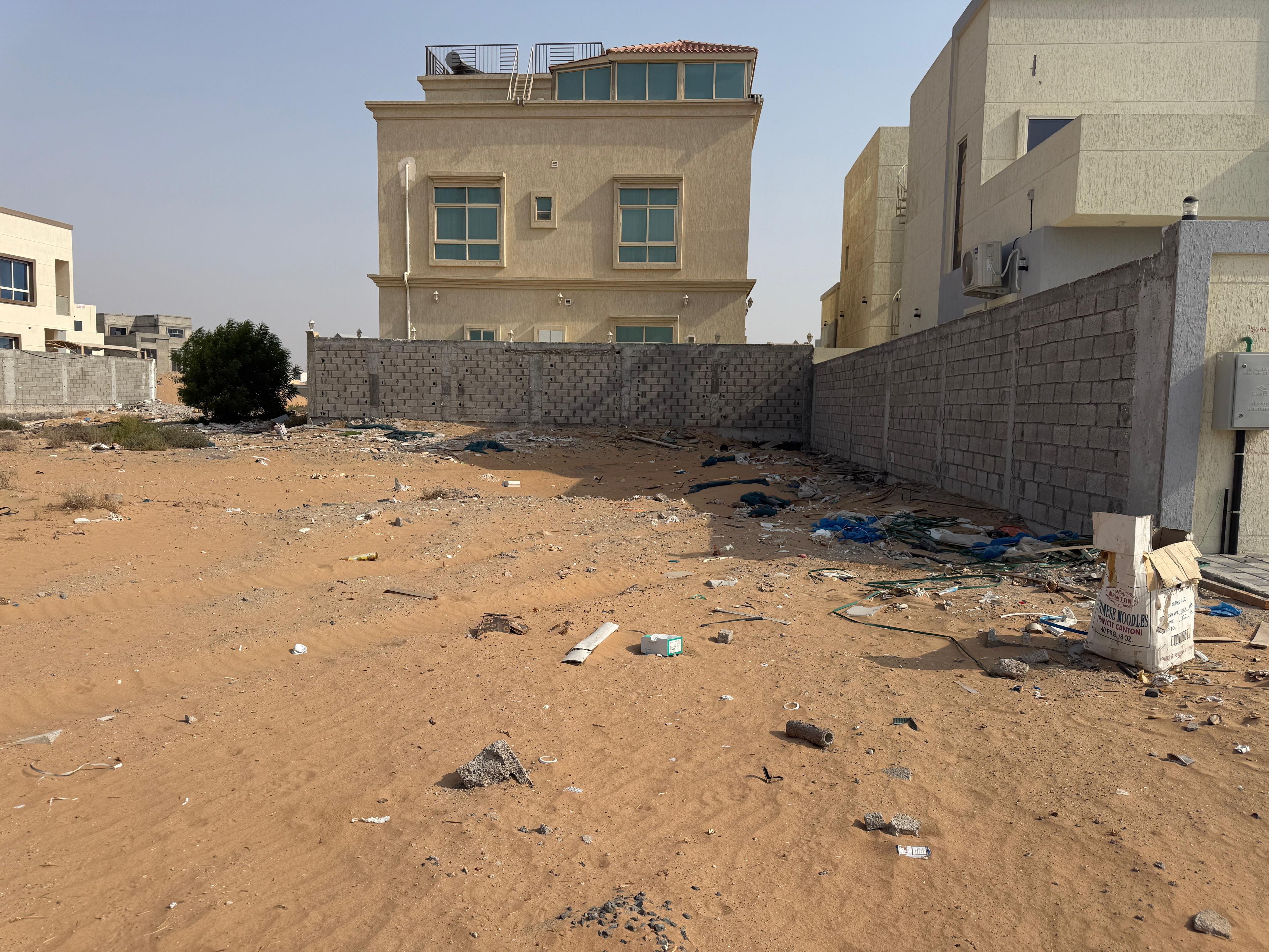 IN Al zahya Commercial Villa Plot 3500 SQFT On high way .