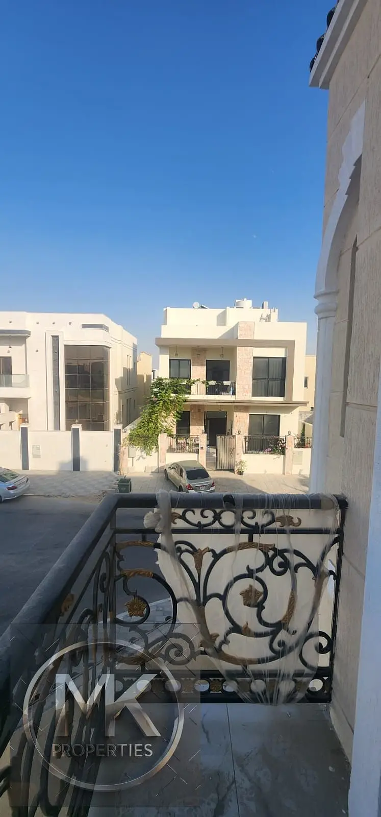 The Brand New Ready Luxurious Villa on Main Road facing view in Al yasmen Ajman.
