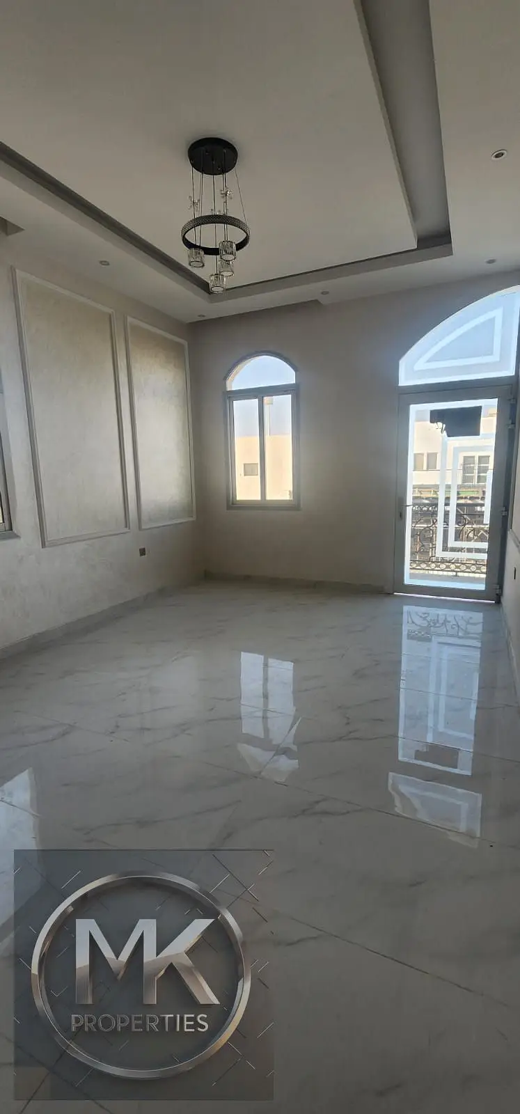 The Brand New Ready Luxurious Villa on Main Road facing view in Al yasmen Ajman.
