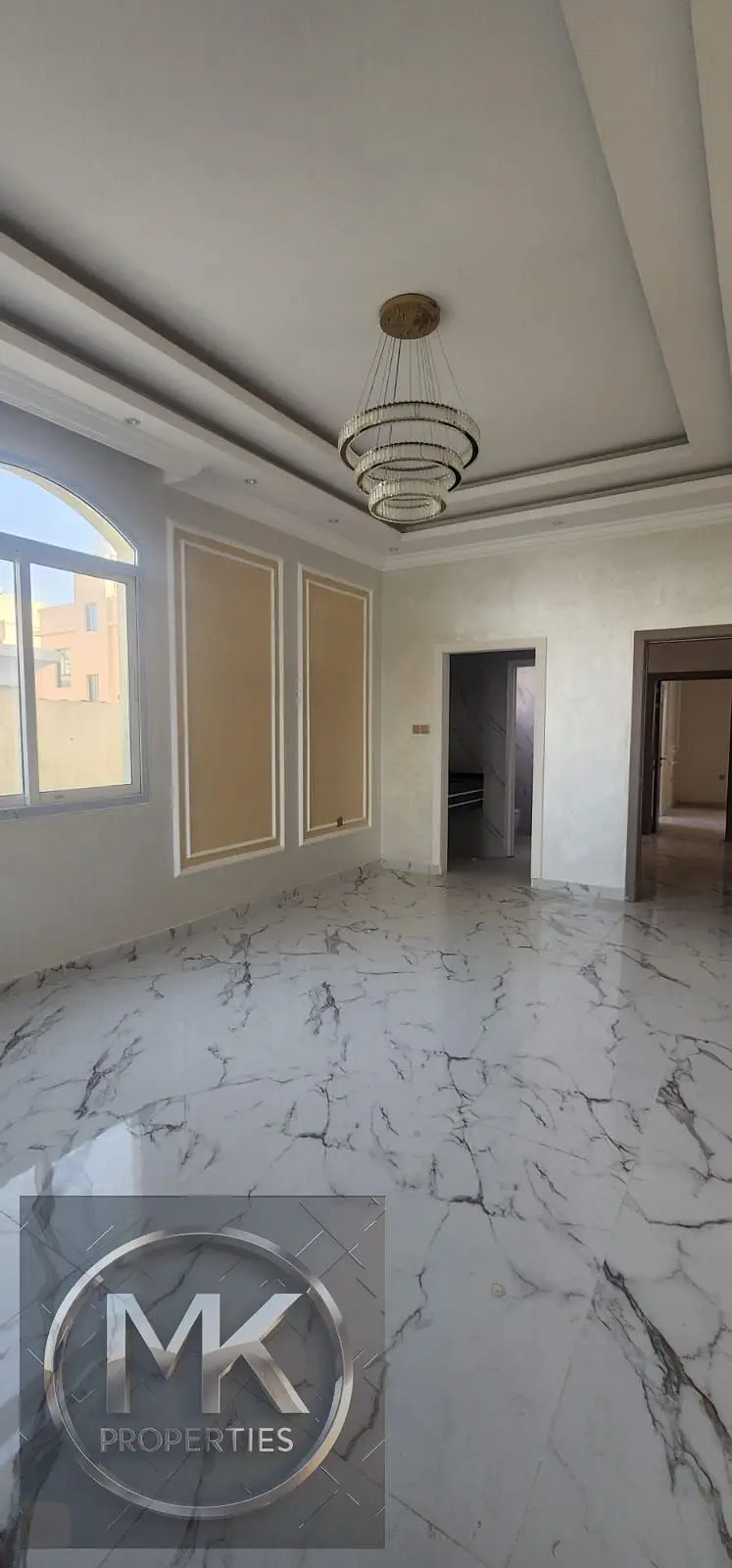 The Brand New Ready Luxurious Villa on Main Road facing view in Al yasmen Ajman.