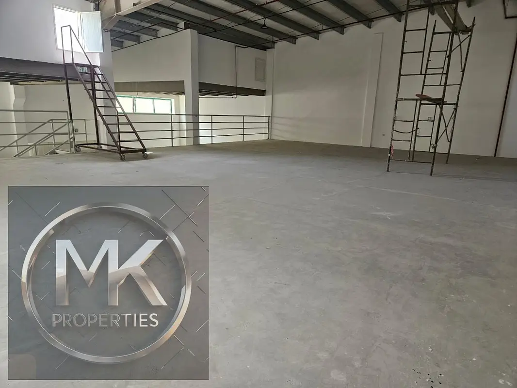 BRAND NEW 5,000 SQFT WAREHOUSE WITH MEZZANINE FOR RENT IN AL JURF INDUSTRIAL AREA