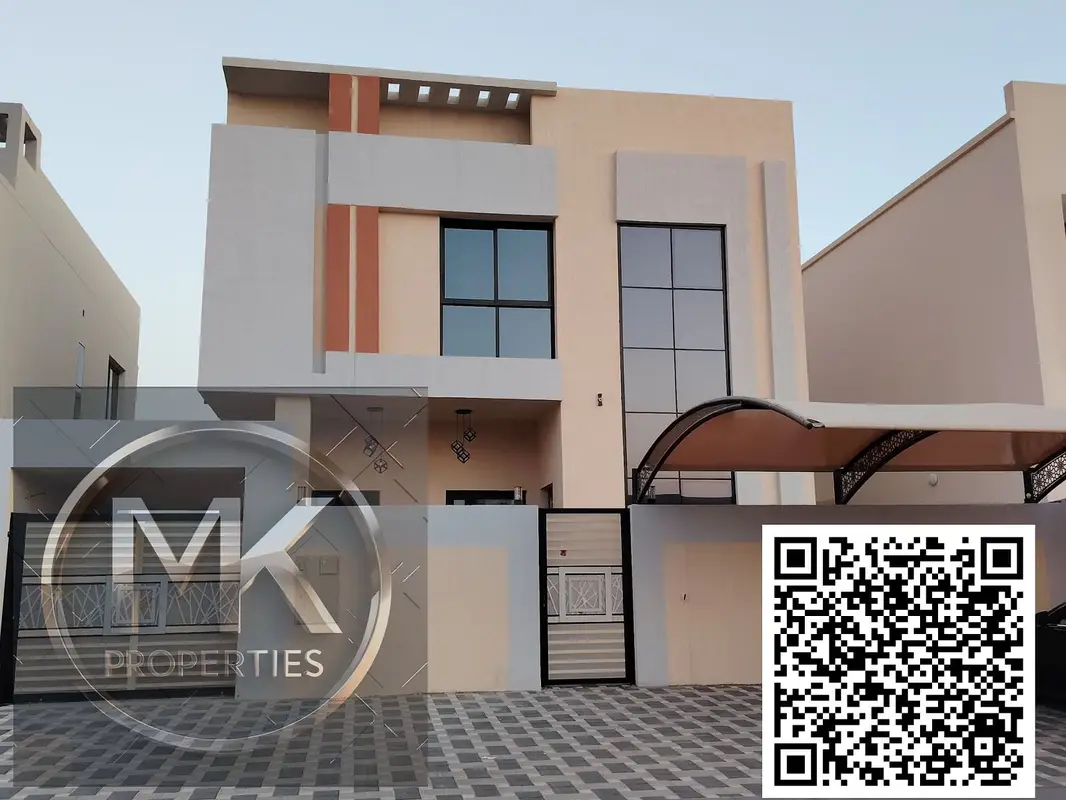 Ready Luxurious Villas For Sale in Al Zahya Ajman Land Area: 3,018 SQFT