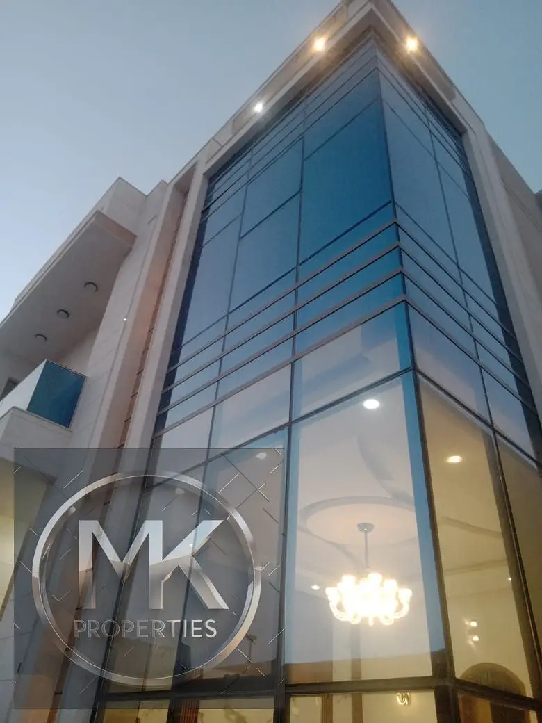 The Brand New Ready Luxurious Design Villa including electric water severage near Masjid and commercial Area Al Zahya Ajman .