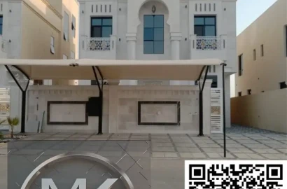 The Brand New Ready Luxurious classic Royal Design Villa for sale in Al Aamra Ajman.