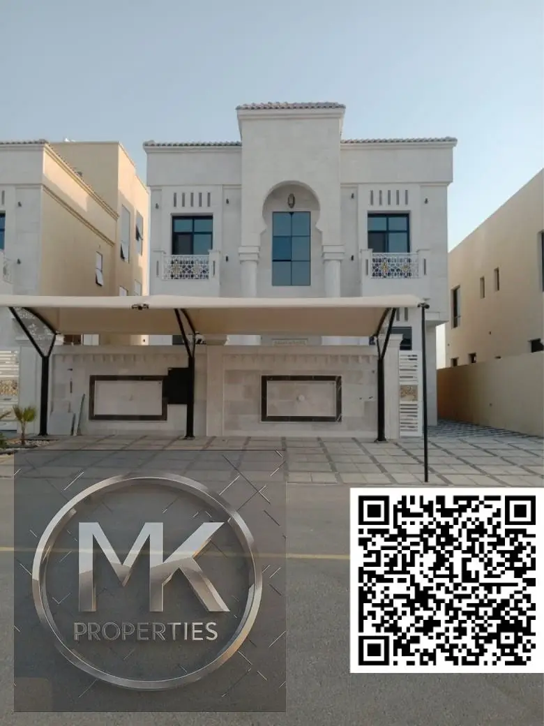 The Brand New Ready Luxurious classic Royal Design Villa for sale in Al Aamra Ajman.