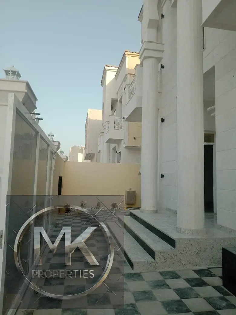 The Brand New Ready Luxurious classic Royal Design Villa for sale in Al Aamra Ajman.