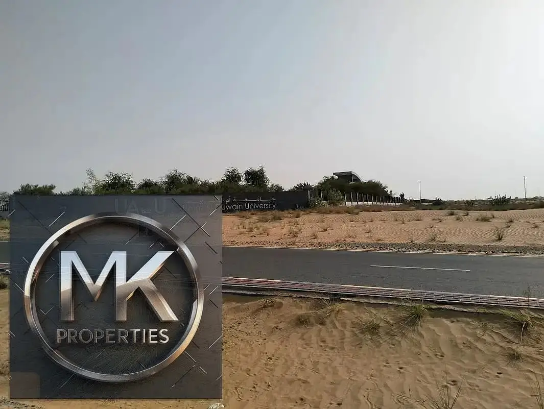 Residential PLOT ON MAIN ROAD FOR SALE 3014 SQFT IN Basatin al serra Umm al Quain.