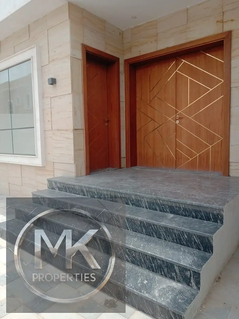 The Brand New Ready Luxurious Design corner villa for sale in Al Yasmeen best location near by Masjid park Garden.