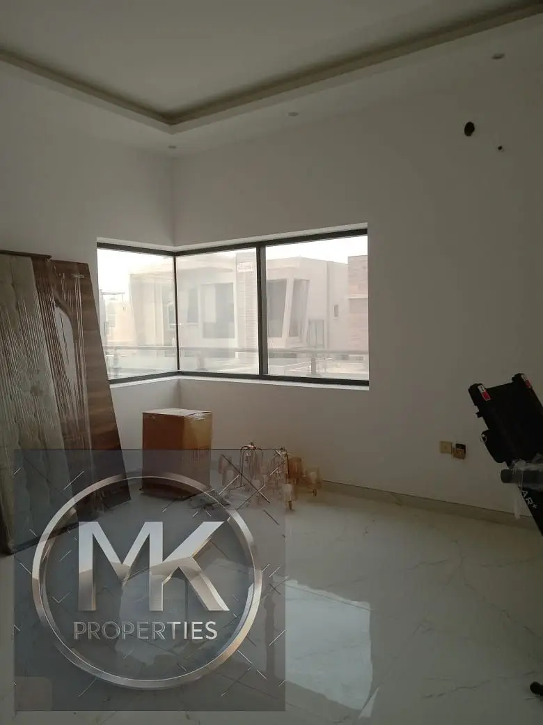 The Brand New Ready Luxurious Design corner villa for sale in Al Yasmeen best location near by Masjid park Garden.