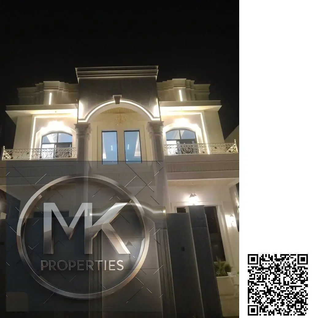 The Best Prime Location ready to move in Royal classical design Villa for sale in Al Yasmeen Ajman.