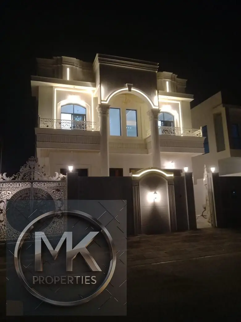 The Best Prime Location ready to move in Royal classical design Villa for sale in Al Yasmeen Ajman.