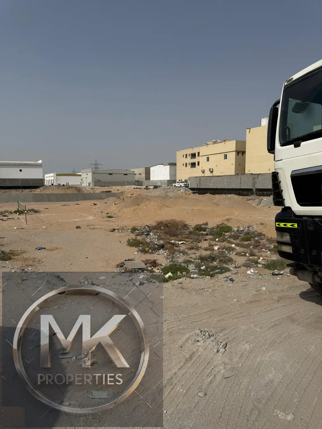 Industrial Plot For Sale For labour camp & Sheds 6750 Sqft Prime location IN Al jurf Only 1 plot.