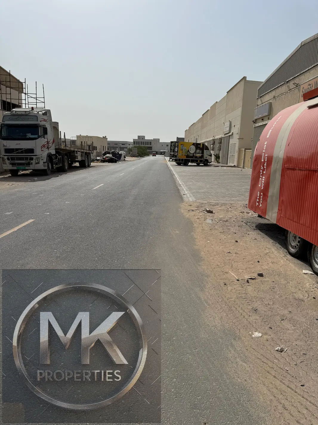 Industrial Plot For Sale For labour camp & Sheds 6750 Sqft Prime location IN Al jurf Only 1 plot.