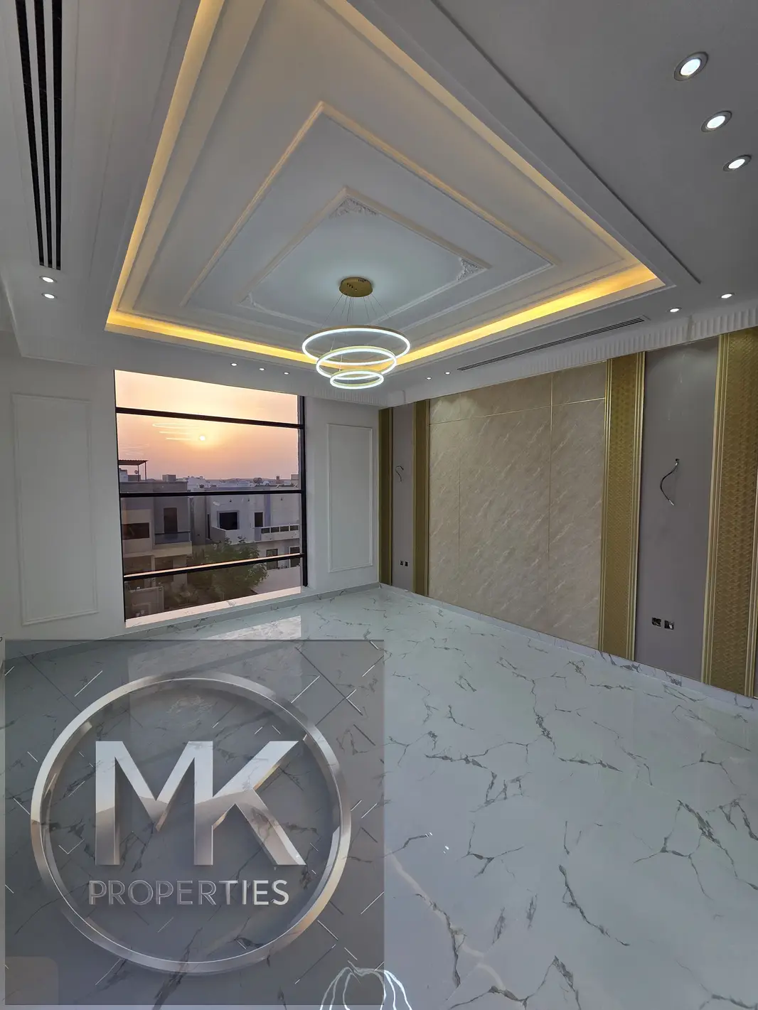 Prime location, The Modern Rock Wooden style villas for sale with swimming pool in Al Zahya Ajman.