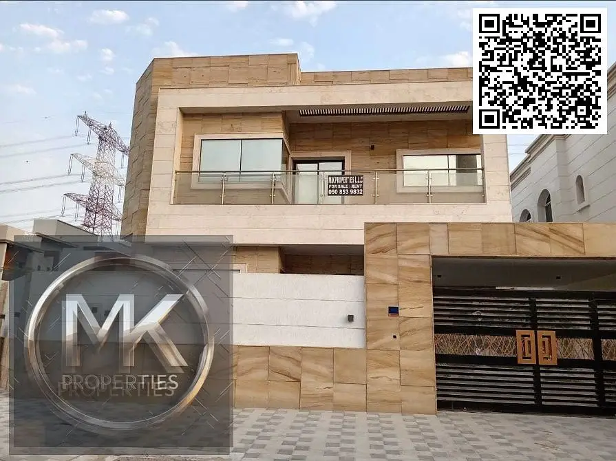The Brand New Ready Luxurious Design Corner villa For sale in Al Yasmeen best location Near by Masjid park Garden.
