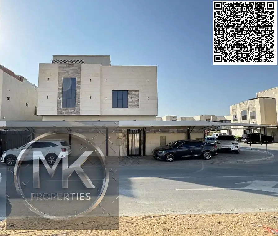 Luxury Classic Corner Villa for Sale – Al Helio 2, Ajman. Location: Al Helio 2 – near Sheikh Mohammed Bin Zayed Road.