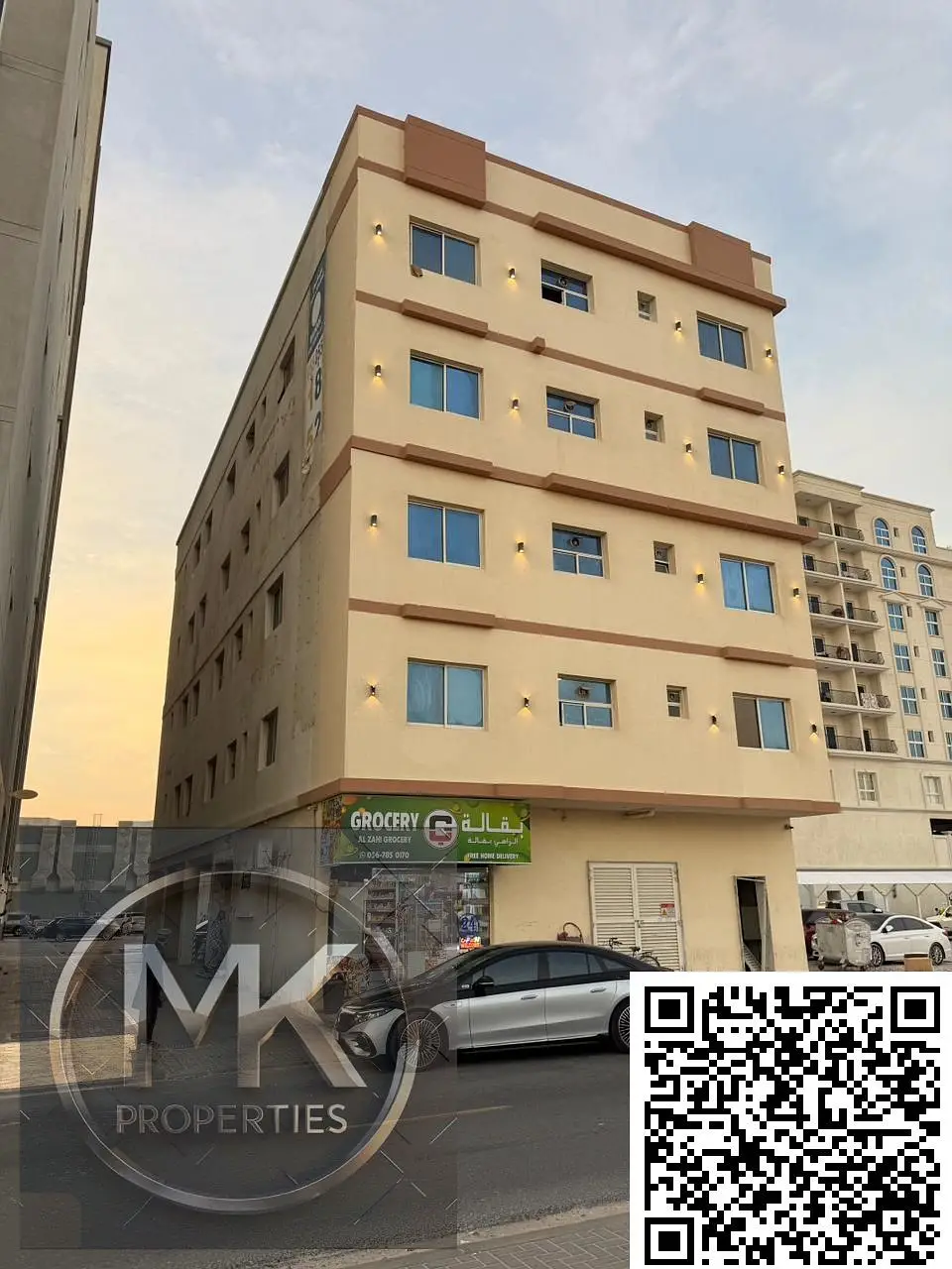 INVESTMENT OPPORTUNITY BRAND NEW BUILDING FOR SALE IN AL jurf Super Location Front of radison blue hotel