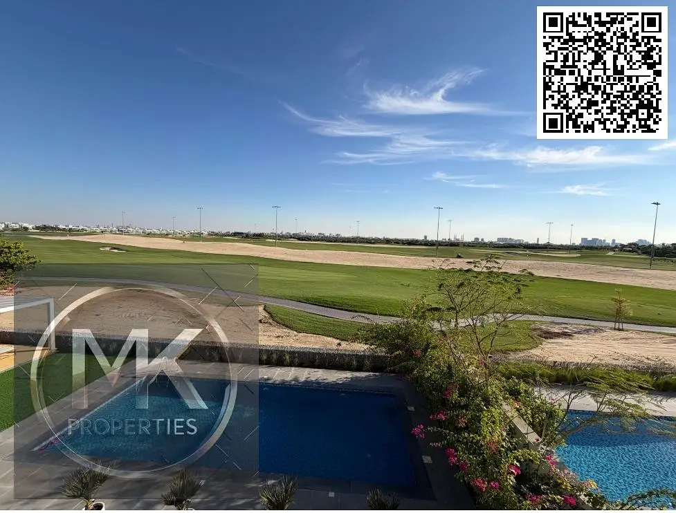 Luxury & Elegant Villa for Sale IN (Al Zorah, Ajman ) Golf-View With Swimming pool.