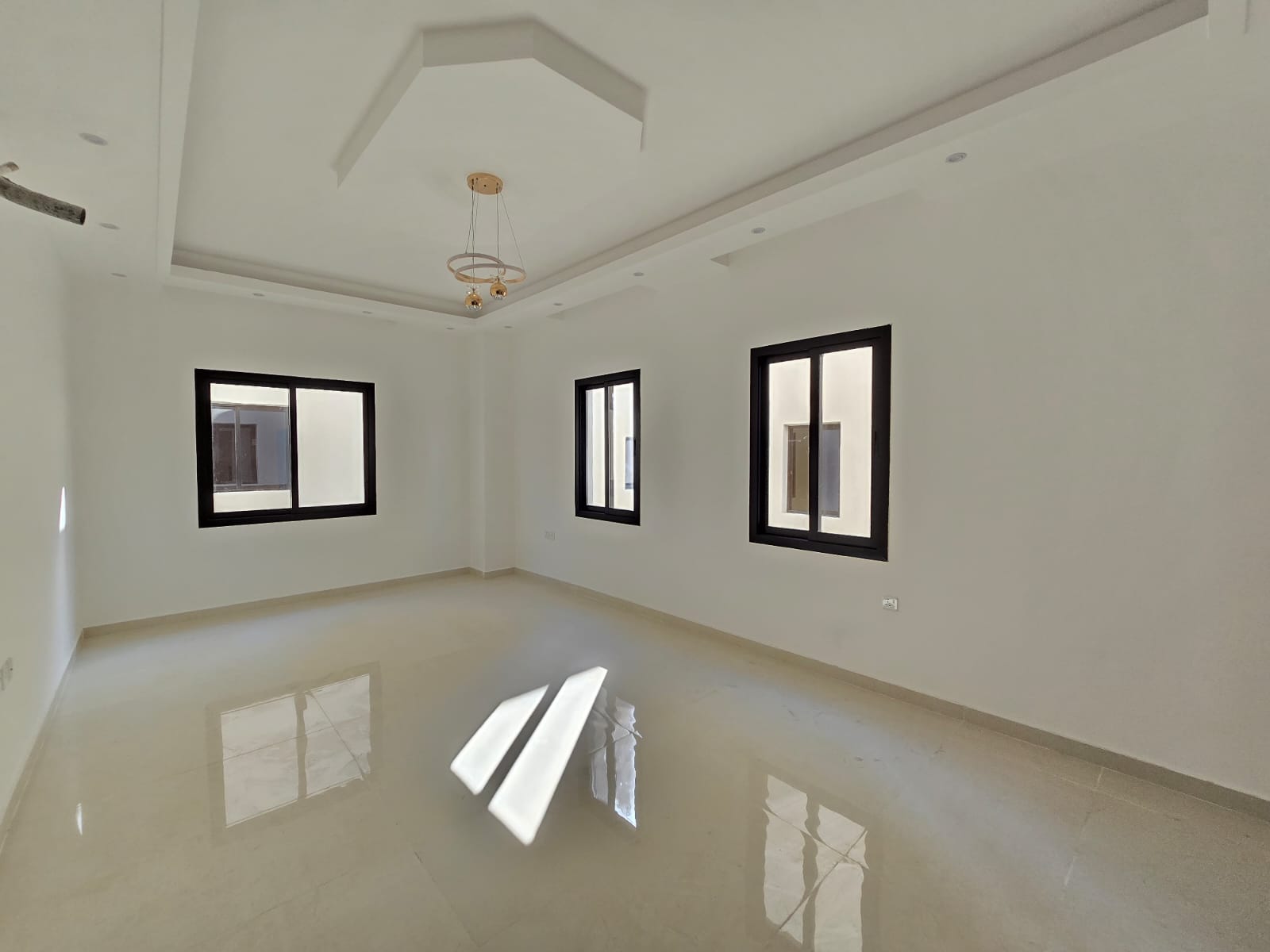 The Brand New Ready Luxurious Villa on Main Road facing view in Al Helio Ajman.