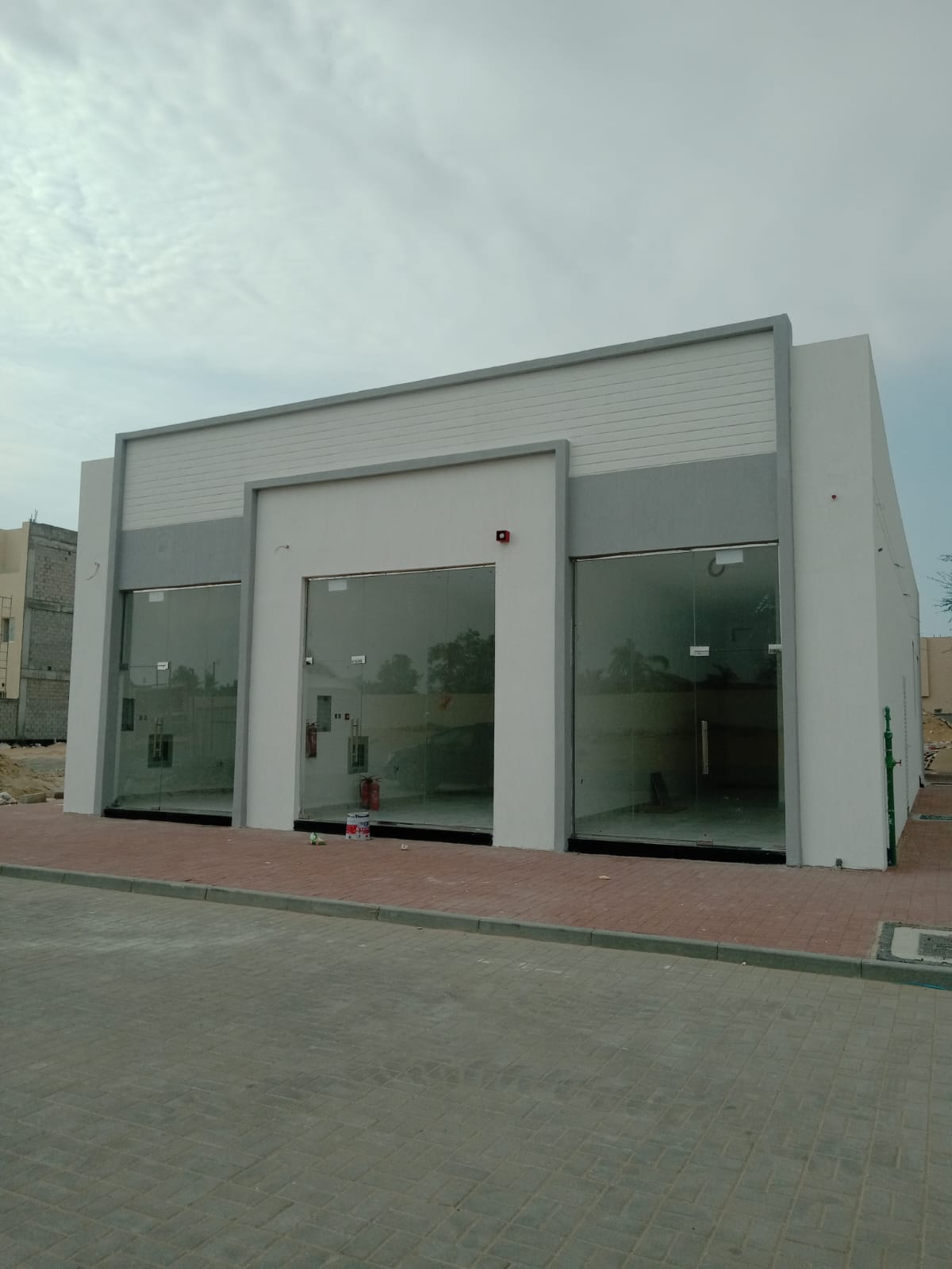 3 Commercial Shops for Rent in Al Zahya Main Road Facing prime location.