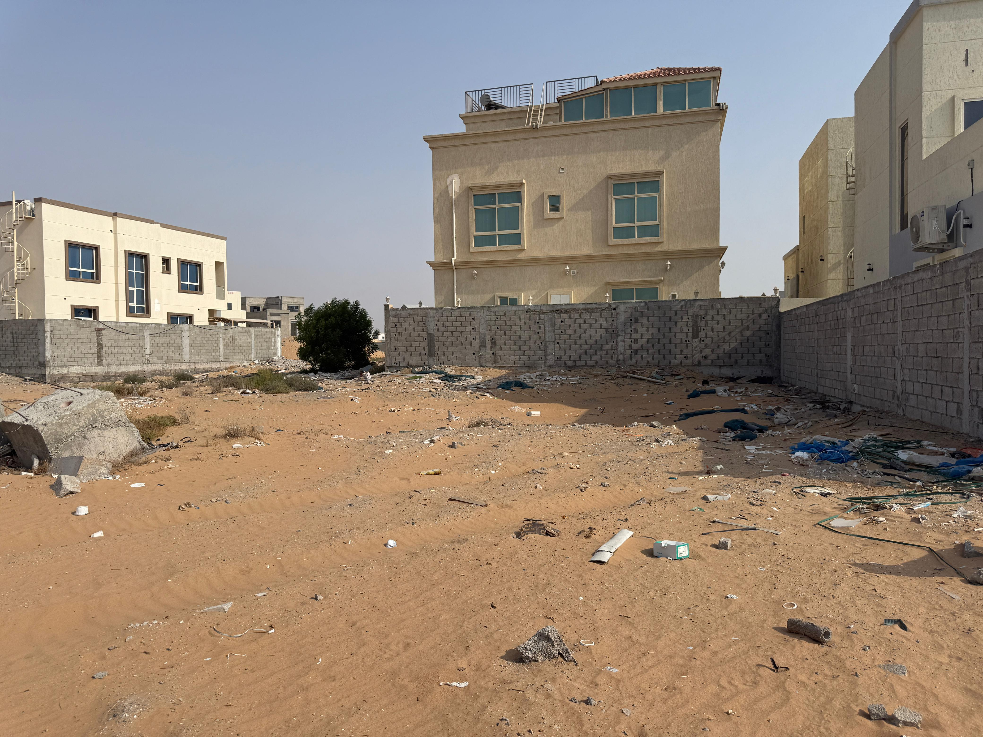 IN Al zahya Commercial Villa Plot 3500 SQFT On high way .