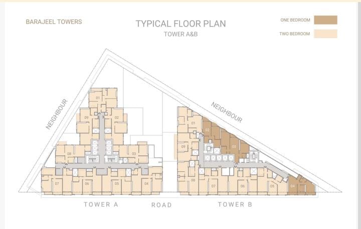 1 BHK IN Barajeel Towers Brochure A new project has been launched from Giga in the hub of the beautiful city of Ajman