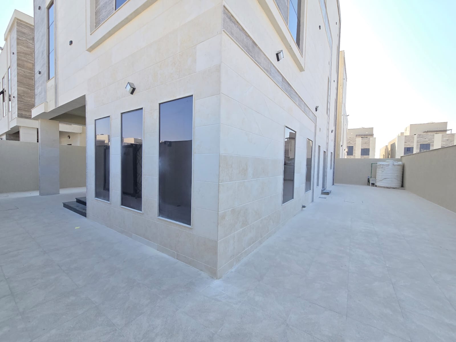 The Brand New Ready Luxurious Villa on Main Road facing view in Al Helio Ajman.